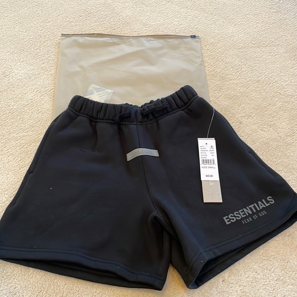Essentials fear of god shorts